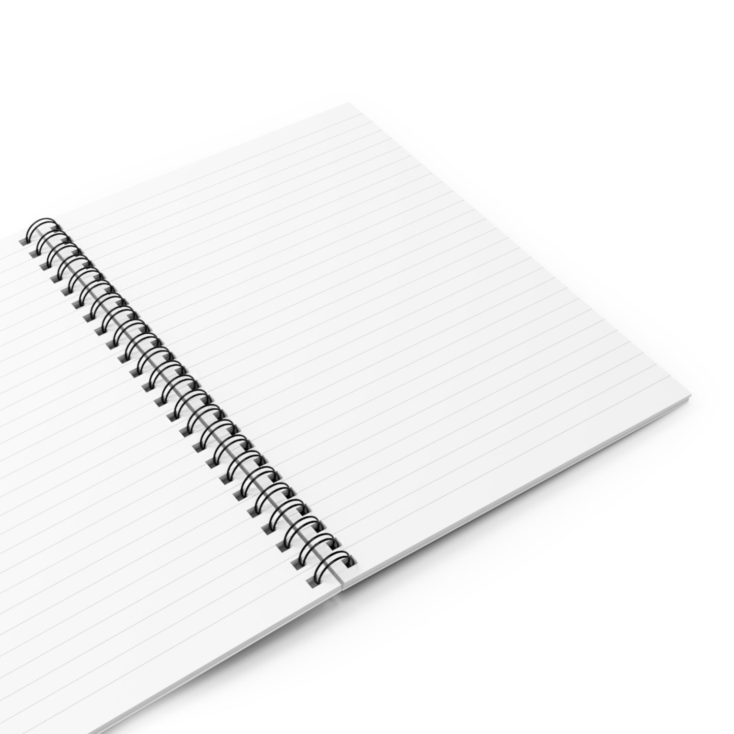 Reset & Refocus Notebook, Mental Health, Black Lined Notebook, Mindfulness Journal, Self Care Gift