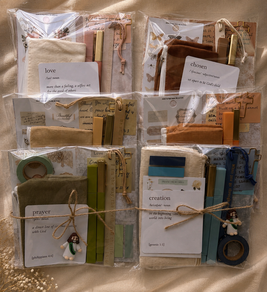 Handmade Bible Study Kit