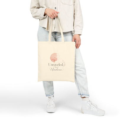 Unraveled Not Undone Tote Bag