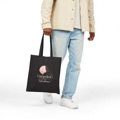Unraveled Not Undone Tote Bag