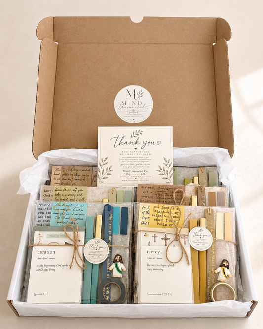 Handmade Bible Study Kit